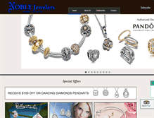 Tablet Screenshot of noblejewelry.com